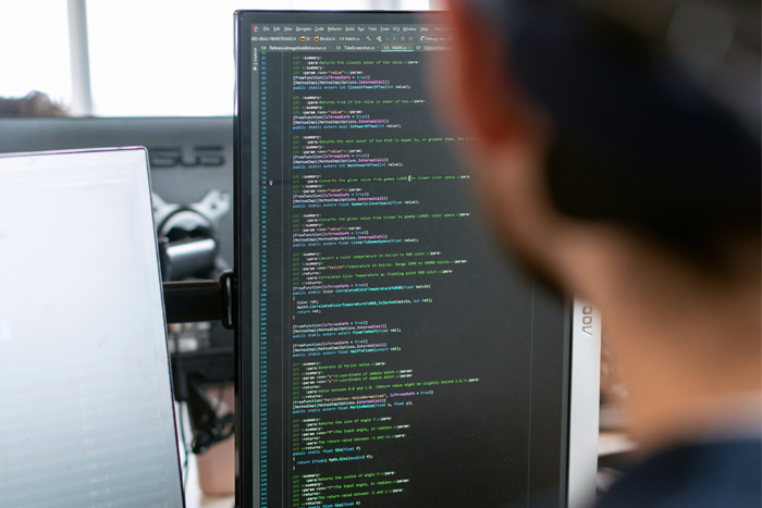Development of host computer program for electric servo test